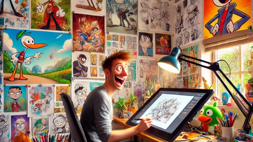 A Career as a Cartoonist