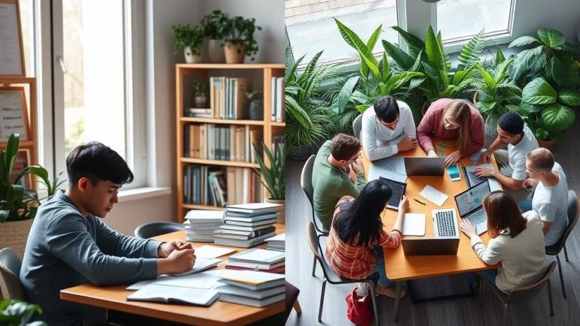 how to balance individual and group study effectively