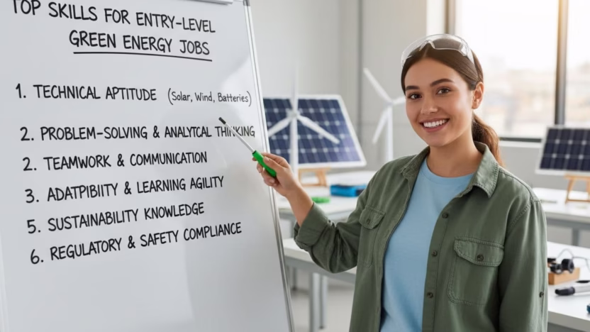Top Skills for Entry-Level Green Energy Jobs