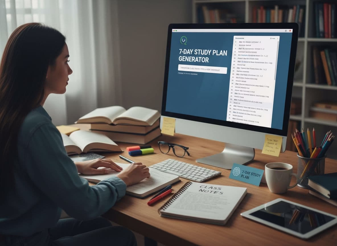 How To Turn Class Notes Into A 7-Day Study Plan Using ChatGPT