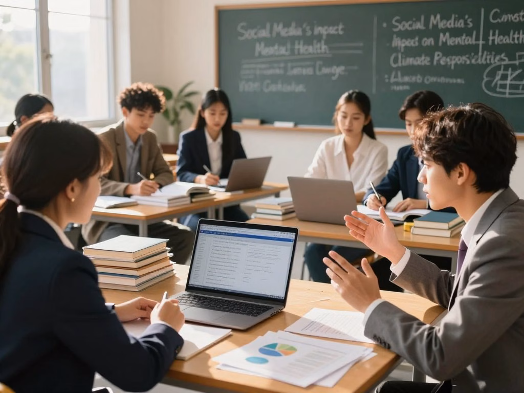 thought-provoking student debate topics